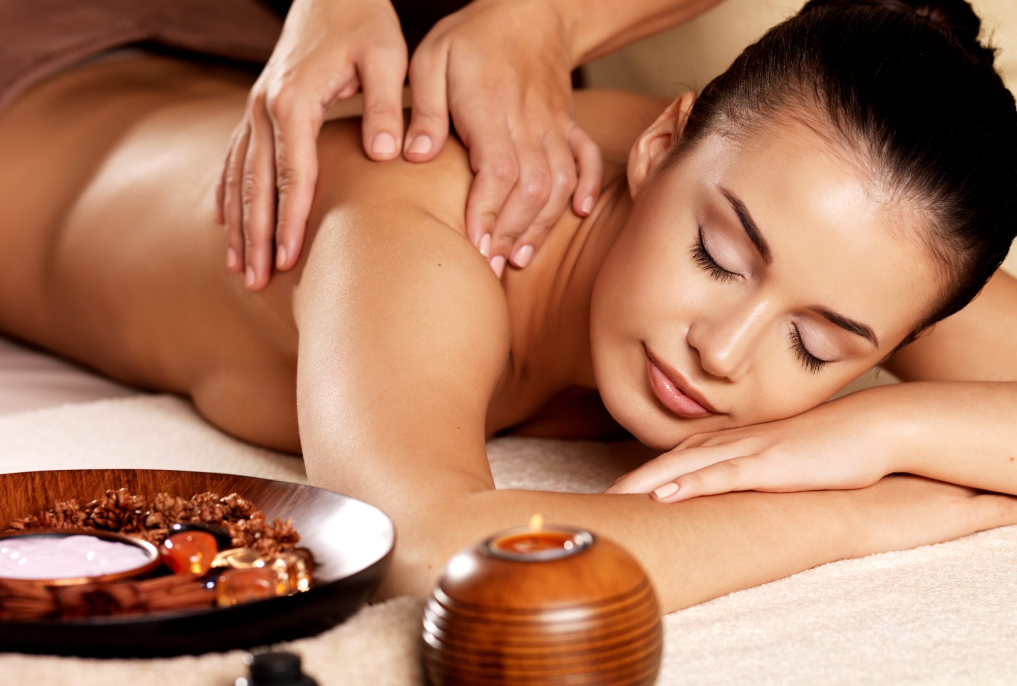 Deep tissue massage at Genesis Spa MD